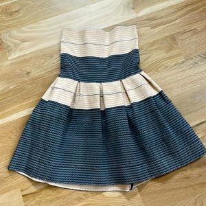 Pleasure Doing Business Bandage Dress Black and Tan. Size Large/fits like a 6/8